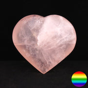 Edelstein Herz - Rosenquarz  | Stein der Harmonie & Liebe