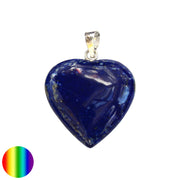 Herz Anhänger Lapis Lazuli 25-28mm