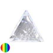 Bergkristall Triangel facettiert 35mm Lichtkristall