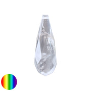 Tropfen  rund 40 x 14mm Lichtkristall