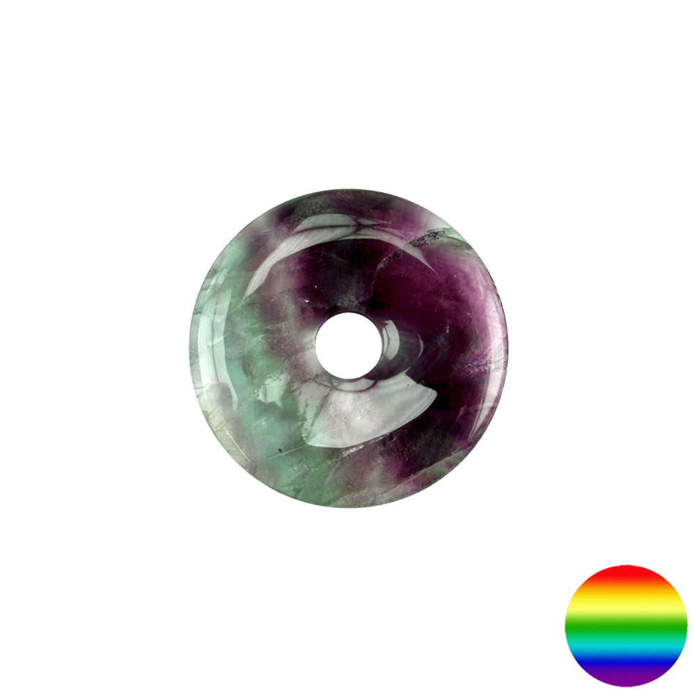 Donut - Fluorit 30mm | PI-Scheibe