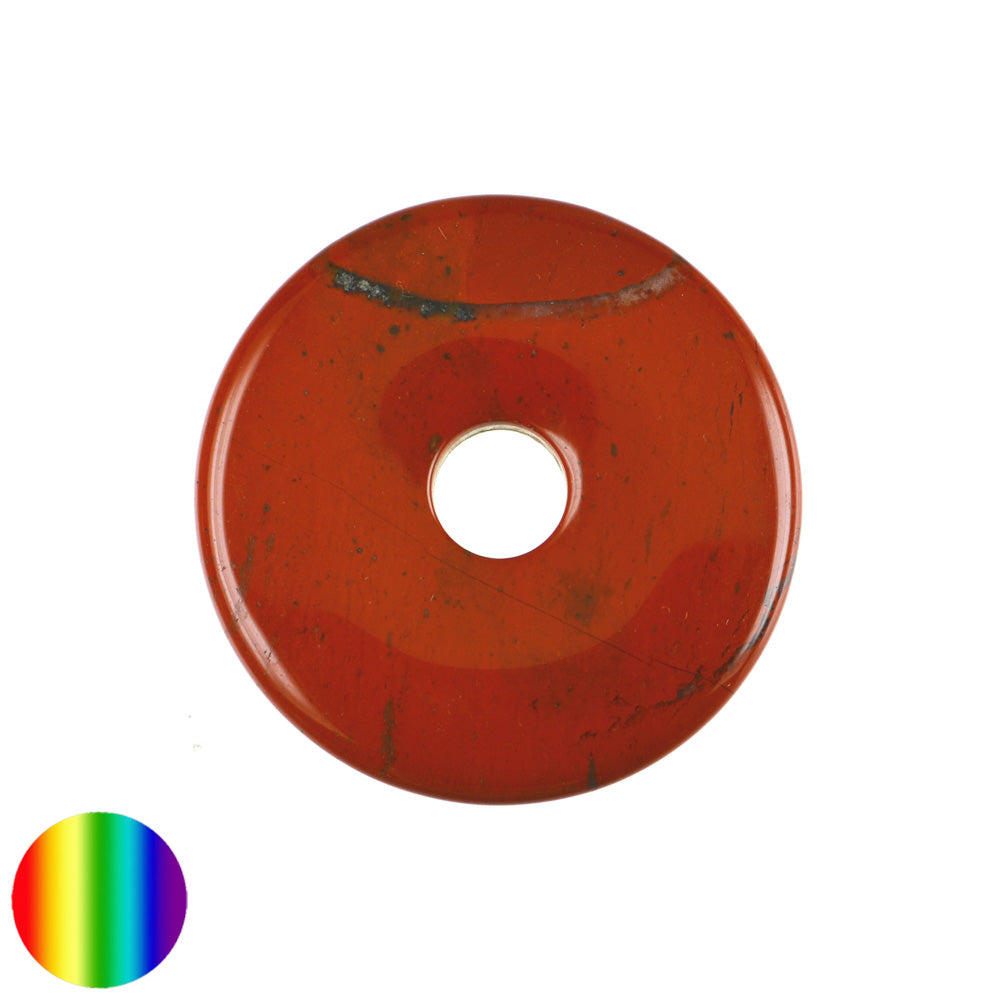Jaspis rot 40mm Donut