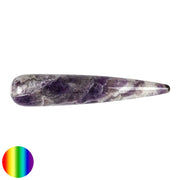 Massage-Griffel - Amethyst in Metallbox