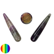 Meridian Massagegriffel - Fluorit - Set
