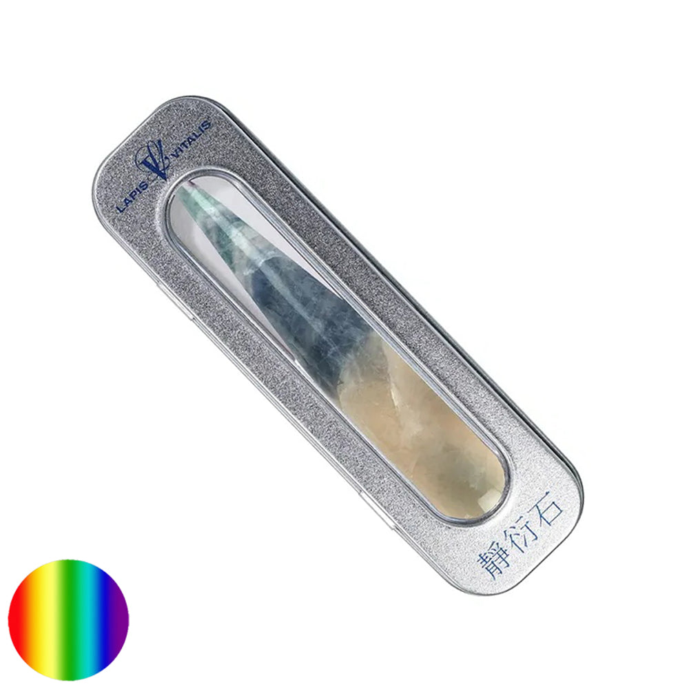 Massage-Griffel – Fluorit dick