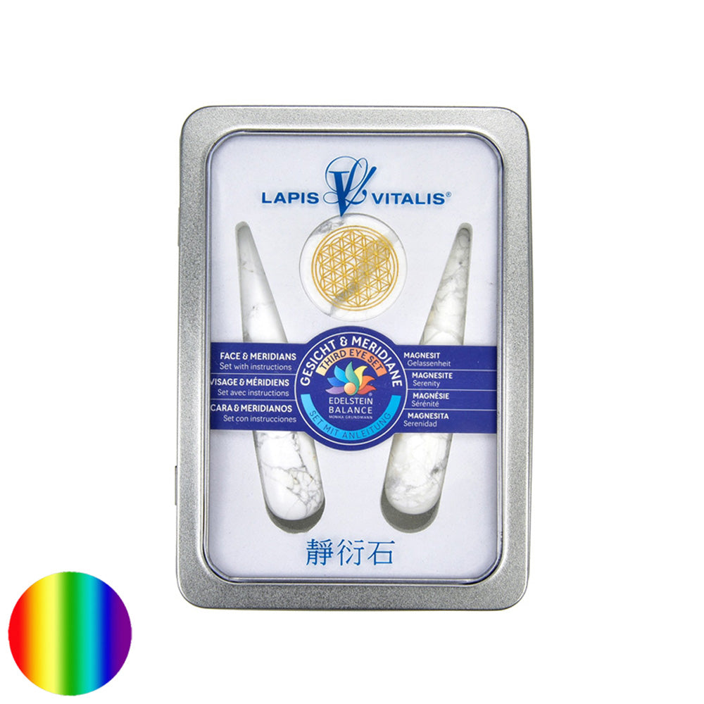 Meridian Massagegriffel - Magnesit - Set