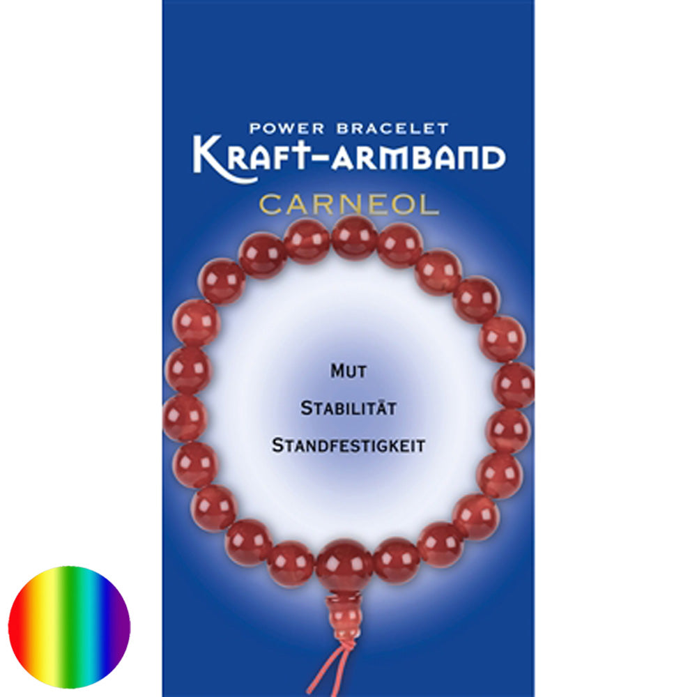 Kraft-Armband Carneol - Mut