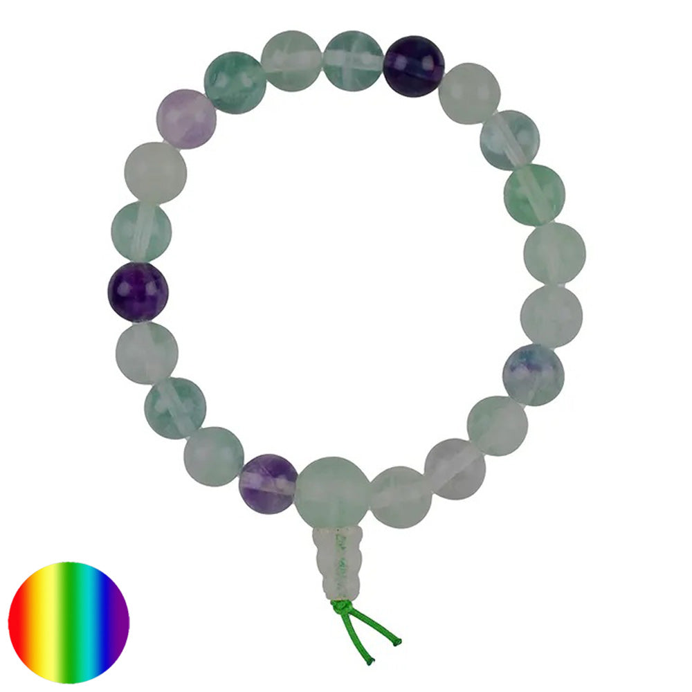Kraft-Armband Fluorit - Lernstein