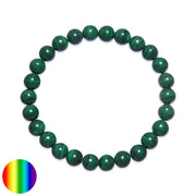Armband 8mm Kugeln - Malachit