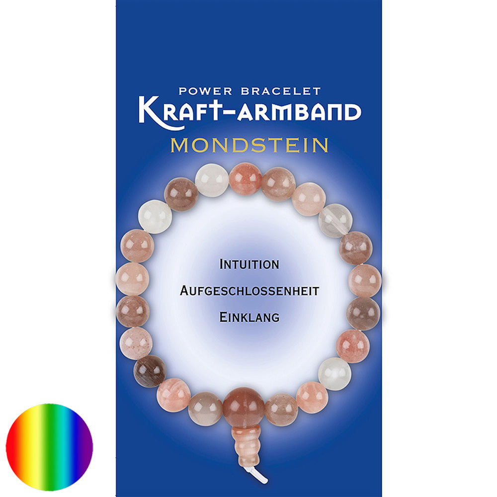 Kraft-Armband Mondstein - Intuition