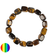 Armband Tigerauge Nuggets 10-12mm