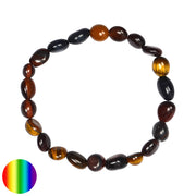 Armband Nuggets 8mm - Tigerauge