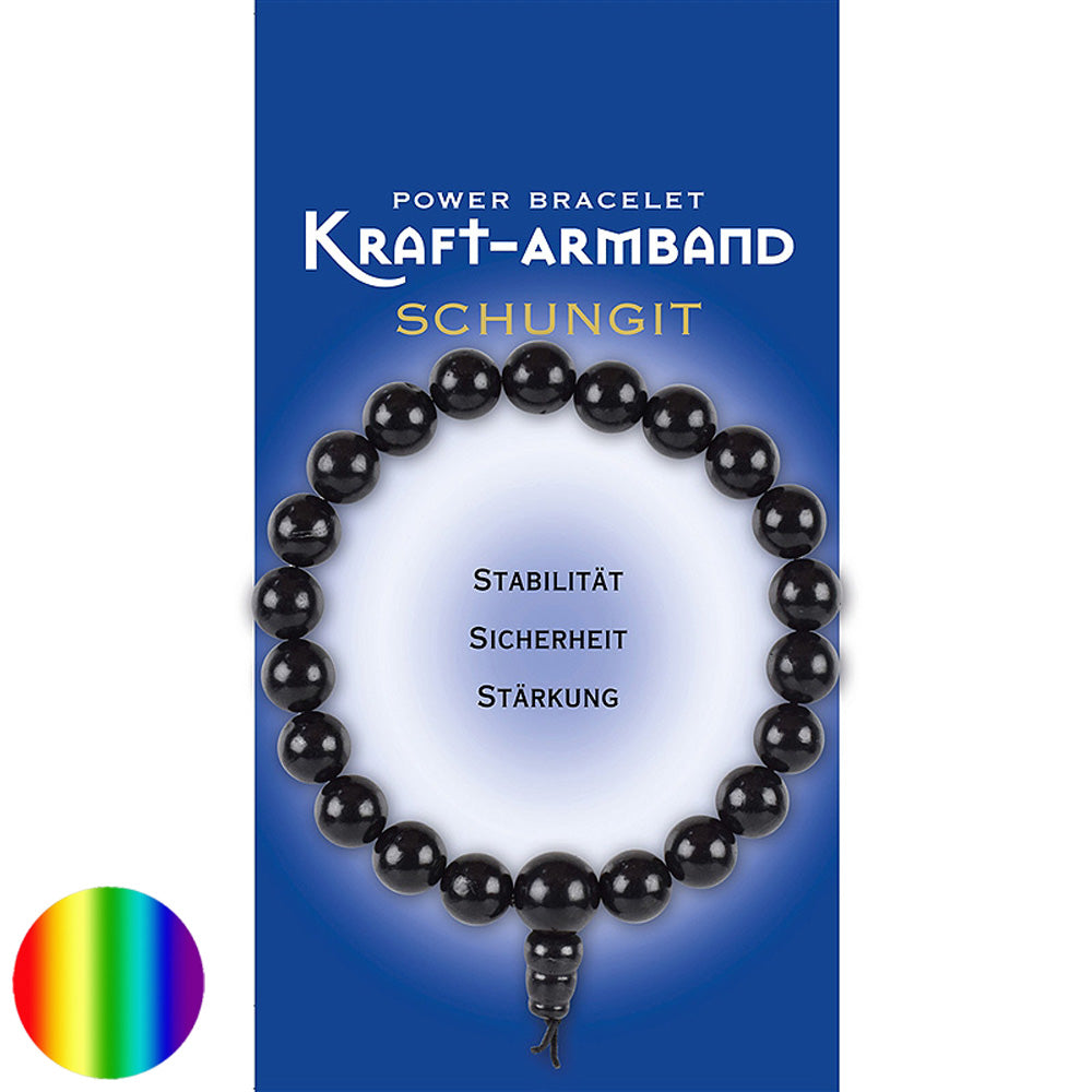 Kraft-Armband Schungit - Stabilität