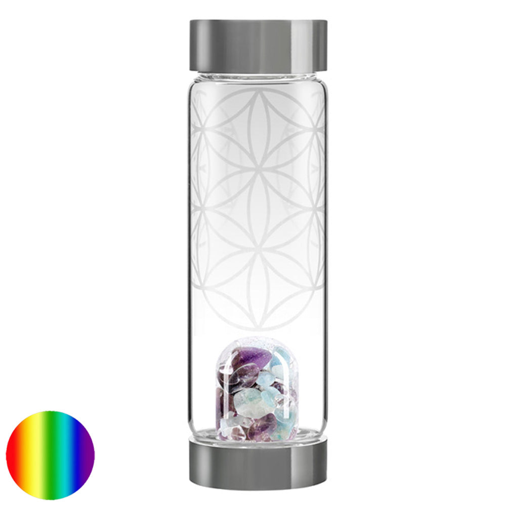 Trinkflasche VitaJuwel ViA - Blume des Lebens Sonderedition