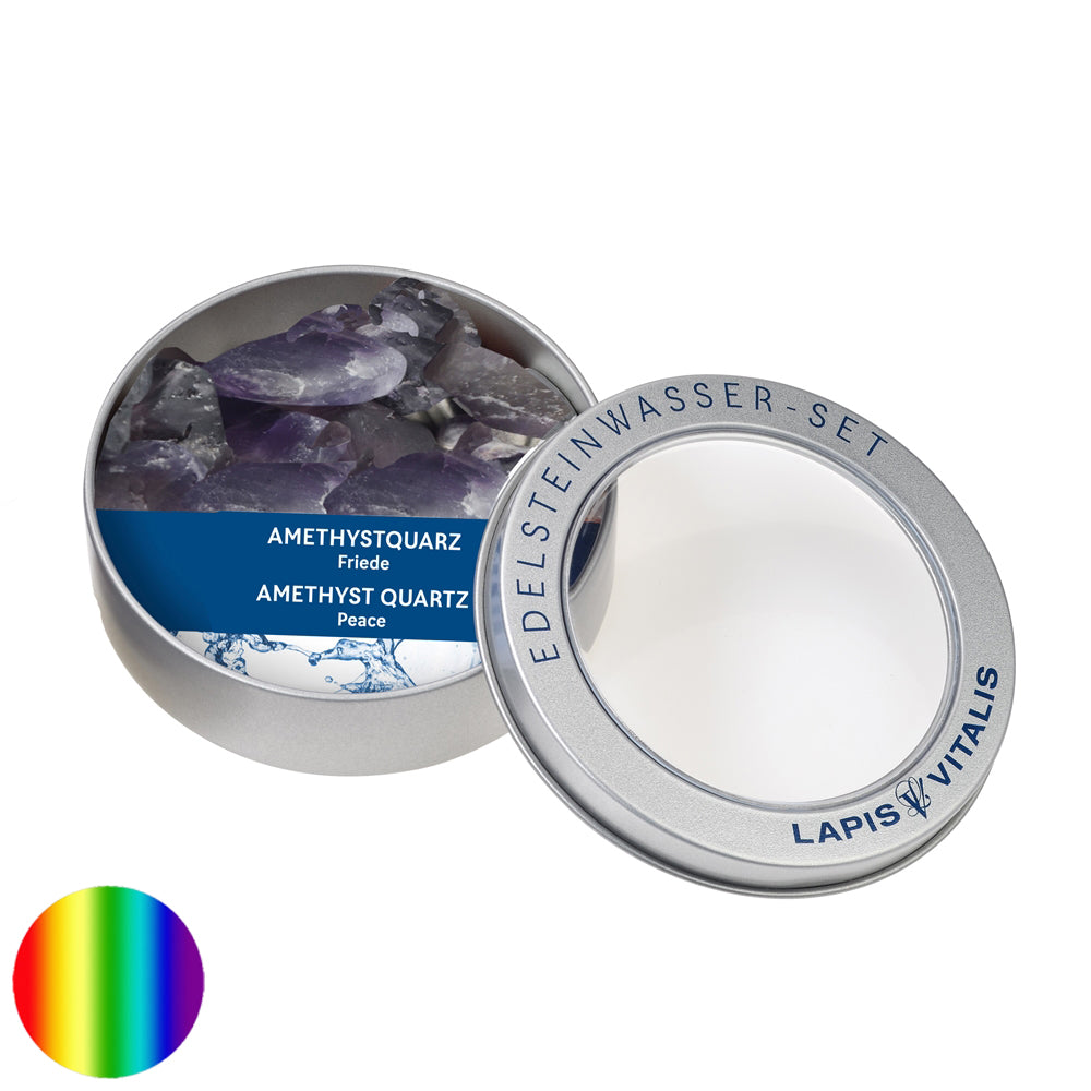 Edelsteinwasser-Set Amethyst