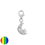 Charms Herz Mondsichel Stern