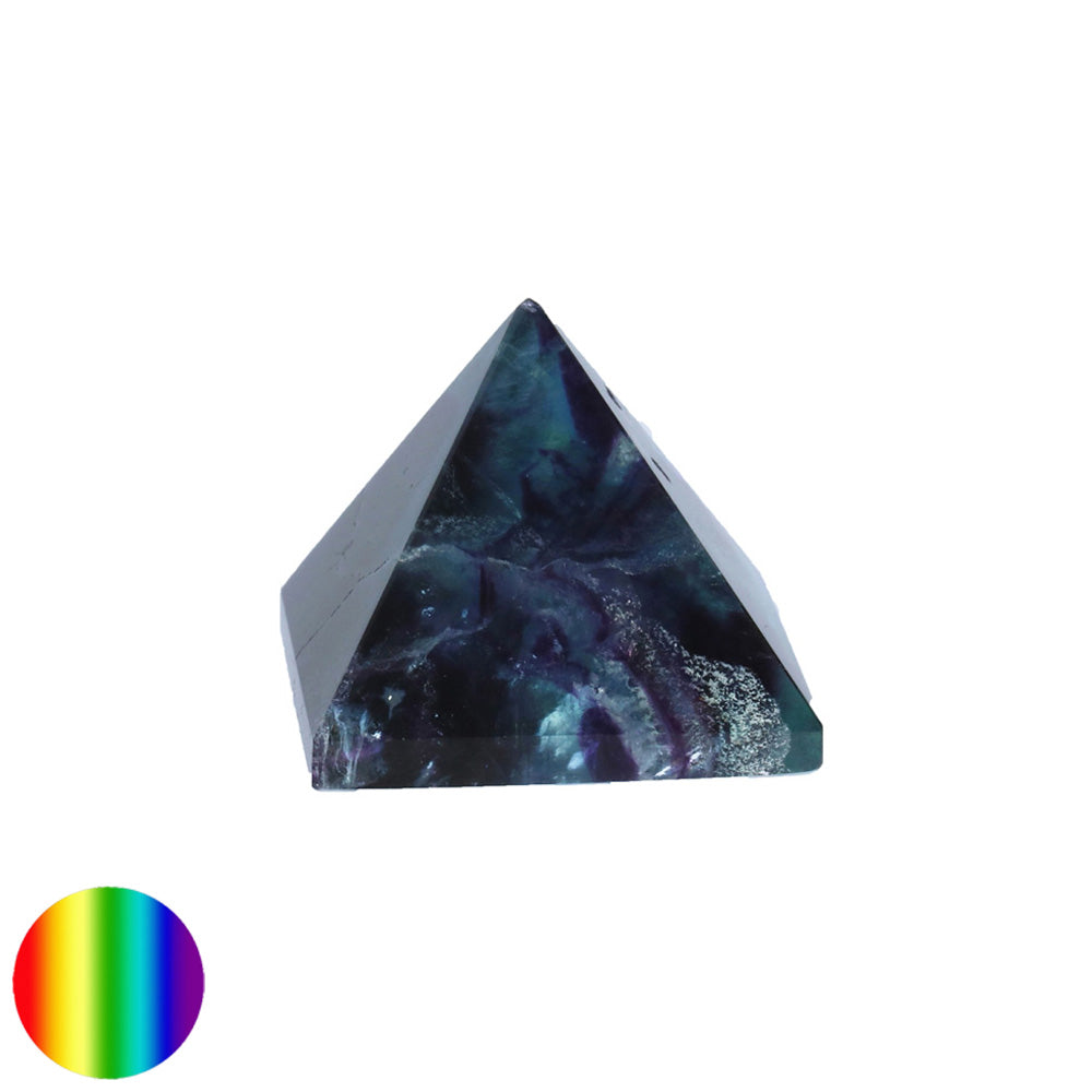 Pyramide Fluorit 30mm