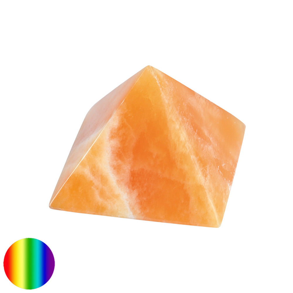 Pyramide Orangencalcit 40mm
