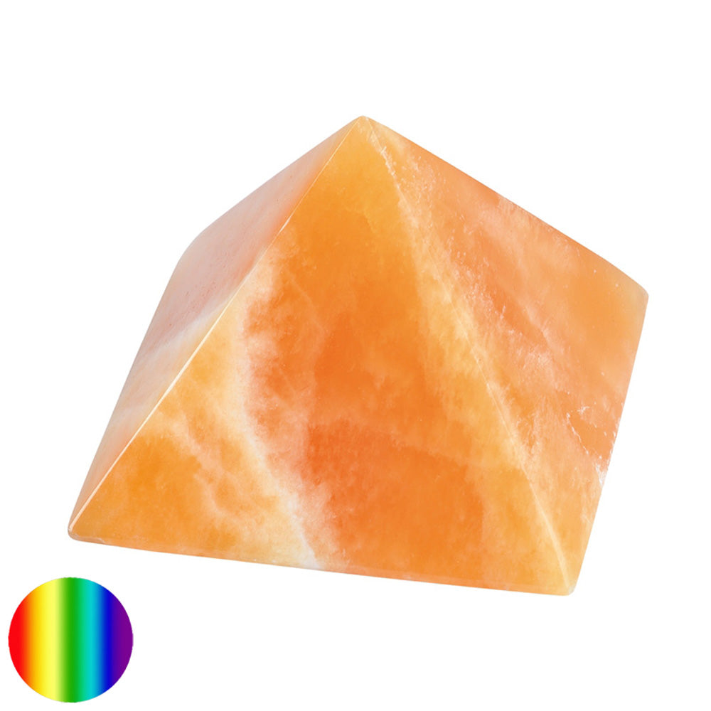 Pyramide Orangencalcit 80mm
