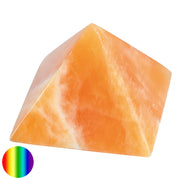 Pyramide Orangencalcit 100mm