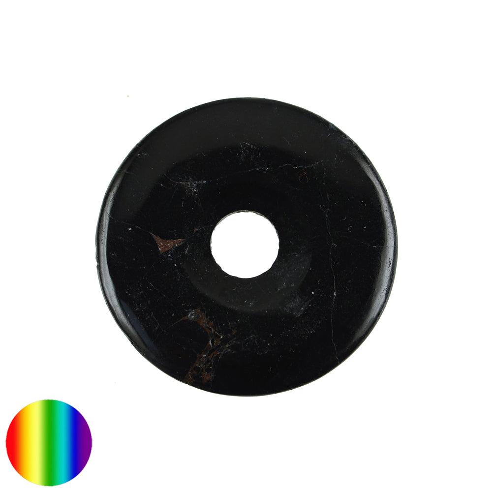 Schwarzer Turmalin 40mm Donut