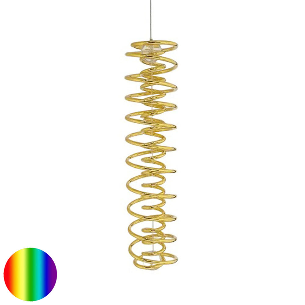 DNS-Spirale - Doppelhelix Messing vergoldet