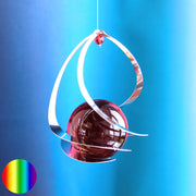 Windspiel Edelstahl - Spirale Wirbel