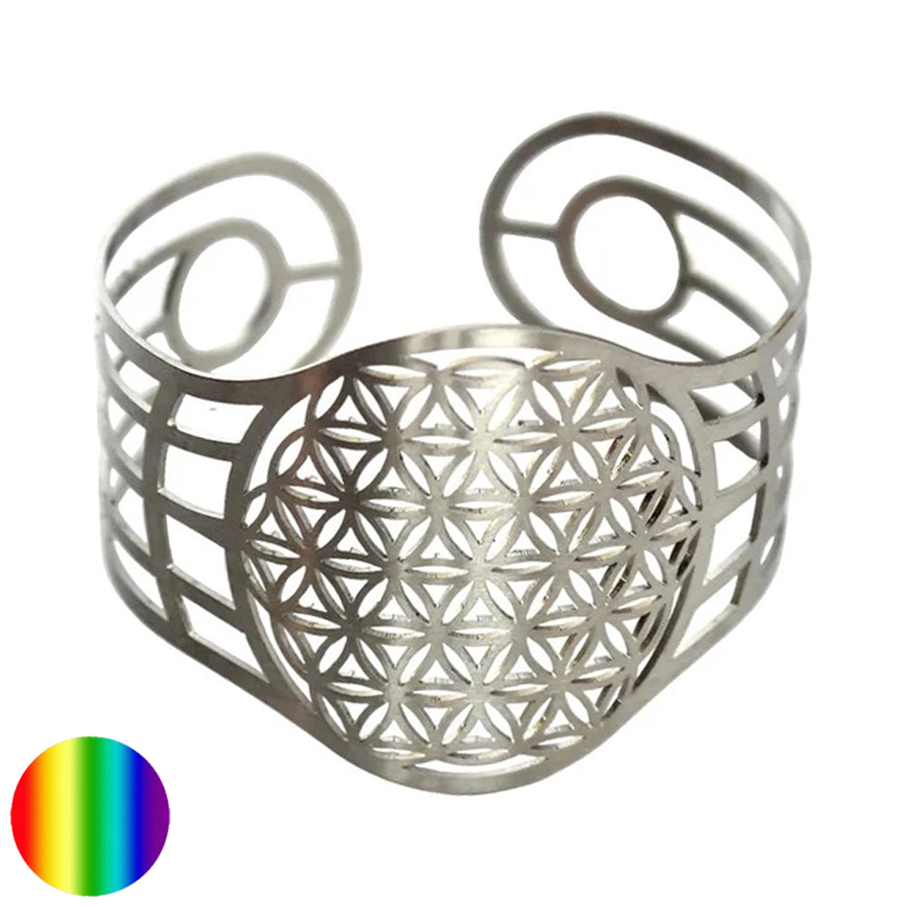 Armreif Blume des Lebens 40mm