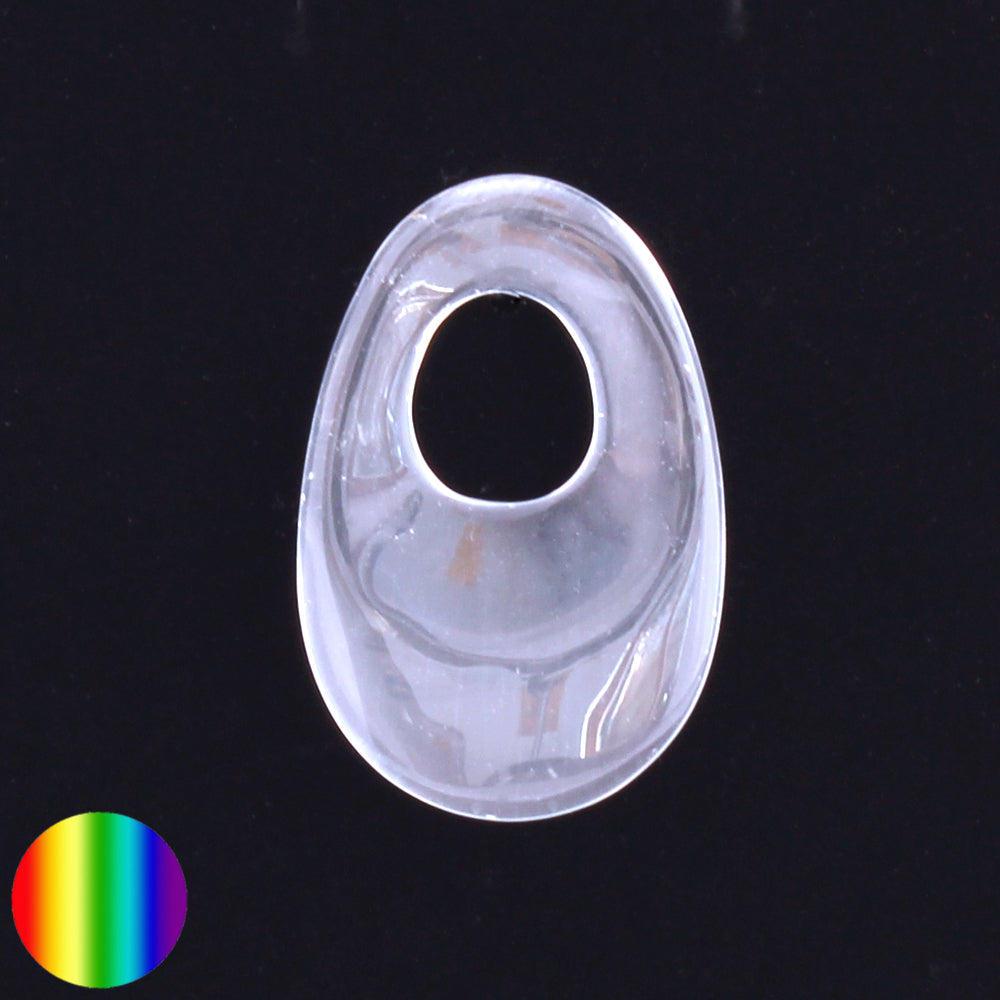 Donut - Bergkristall länglich 52mm