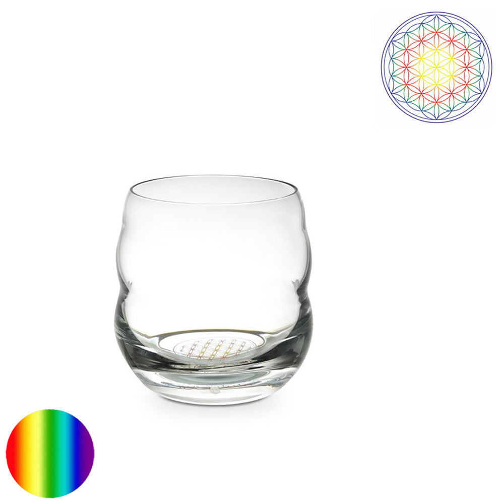 Mythos Glas Happy bunte Lebensblume Nature's Design