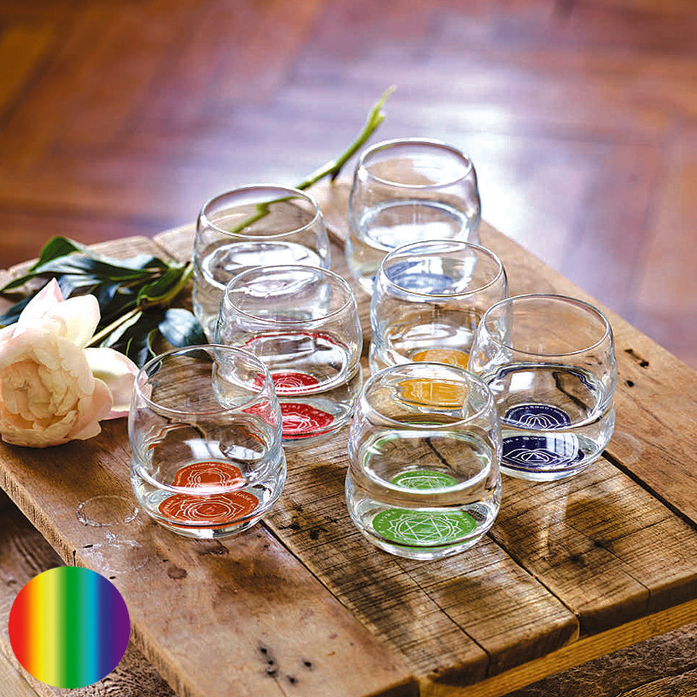 Mythos Glas Set - 7 Chakren Nature's Design