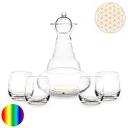 Nature's Design - Set Alladin Vitalkaraffe 1,3 & 4 Mythos Gläser Gold