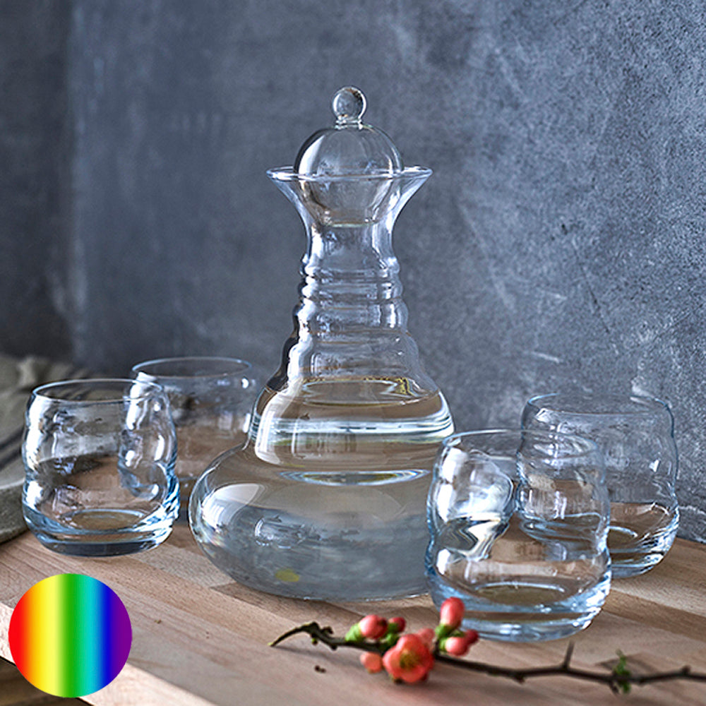 Nature's Design - Set Alladin Vitalkaraffe 1,3 & 4 Mythos Gläser Gold