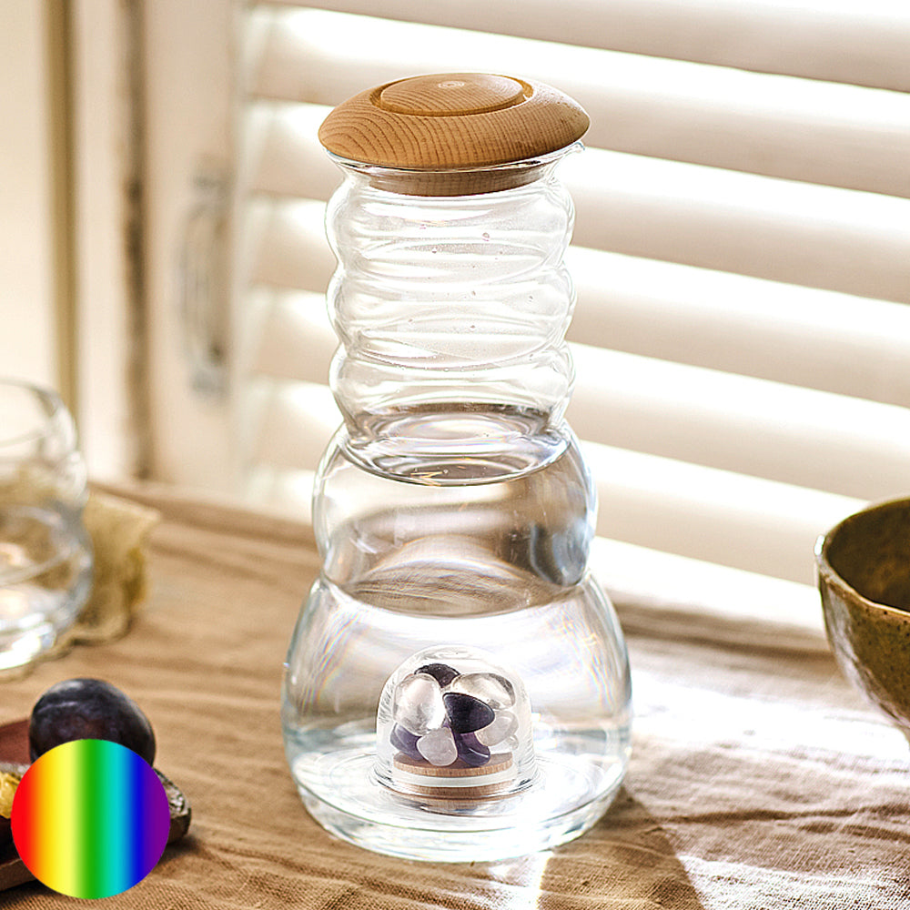 Wasserkrug Cadus Family Arve mit Edelsteinen 1,5 Liter Nature's Design