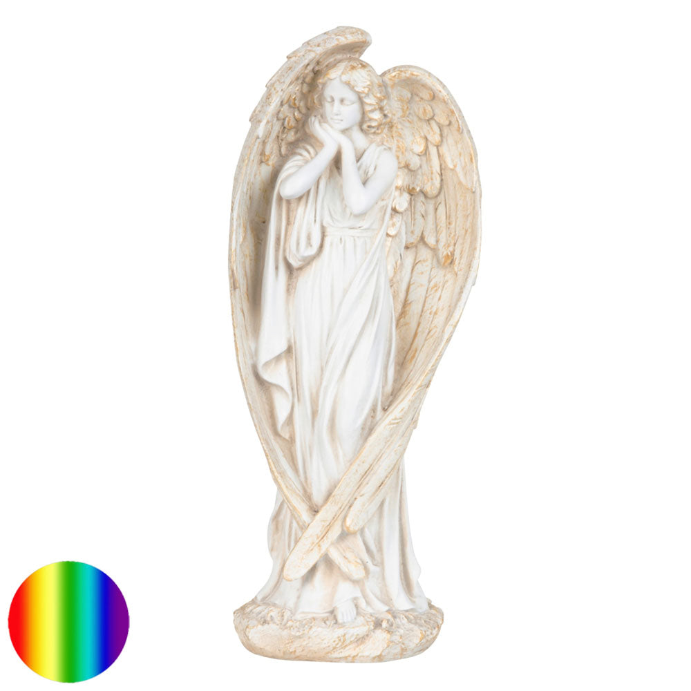 Engel stehend weiss-gold | 41cm Hoch 