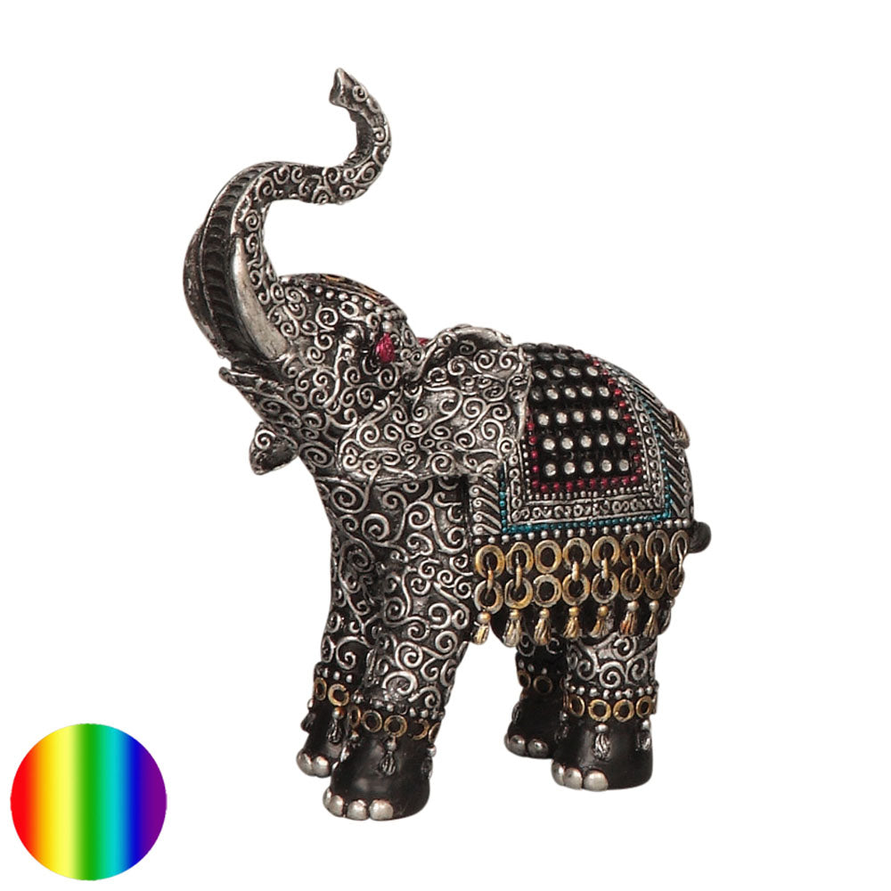 Elefant mit Glitzersteinen | ein kraftvolles Glückssymbol