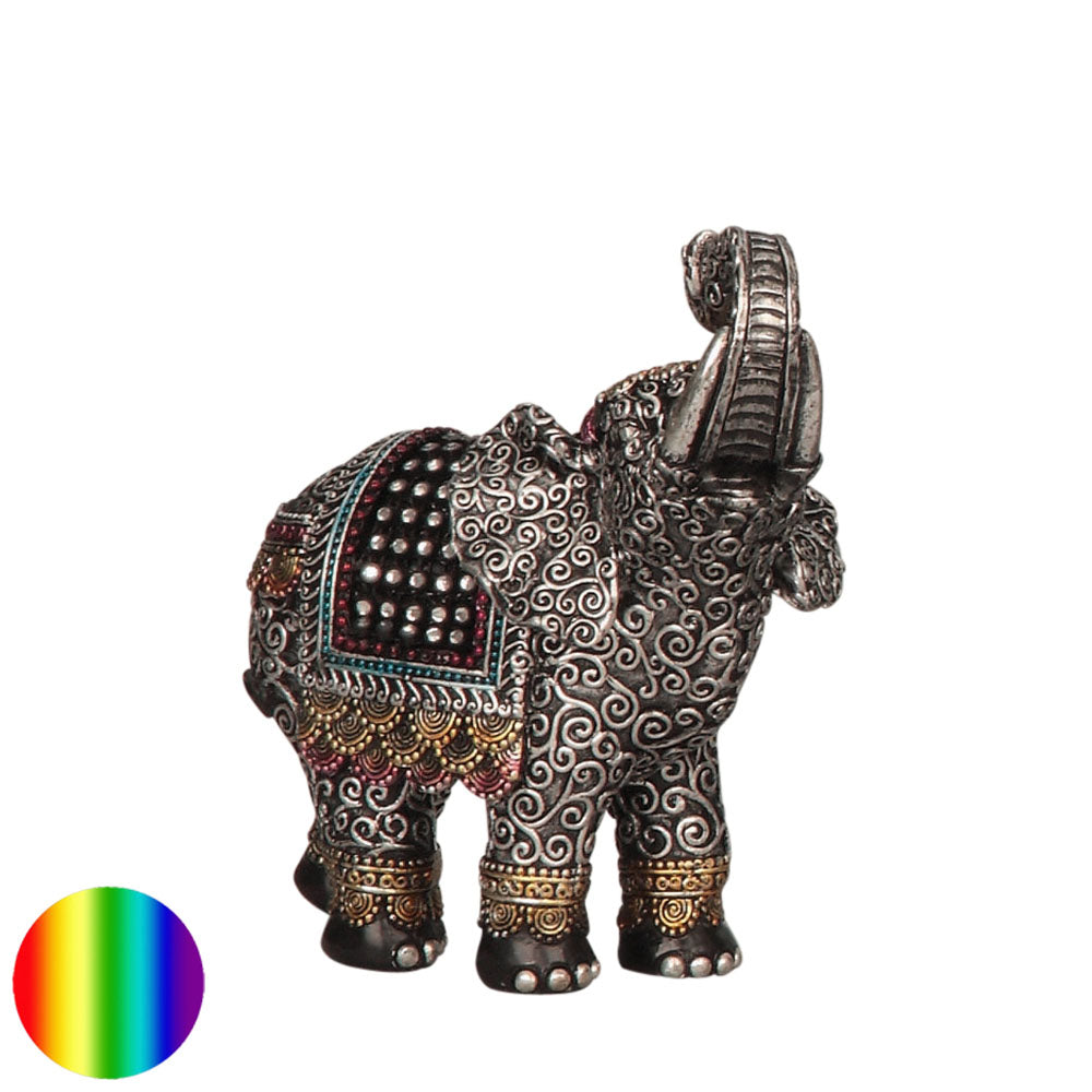 Elefant mit Glitzersteinen | ein kraftvolles Glückssymbol