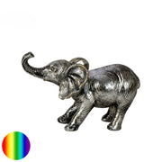   Elefant stehend Rüssel gekrümmt | kraftvolles Glückssymbol