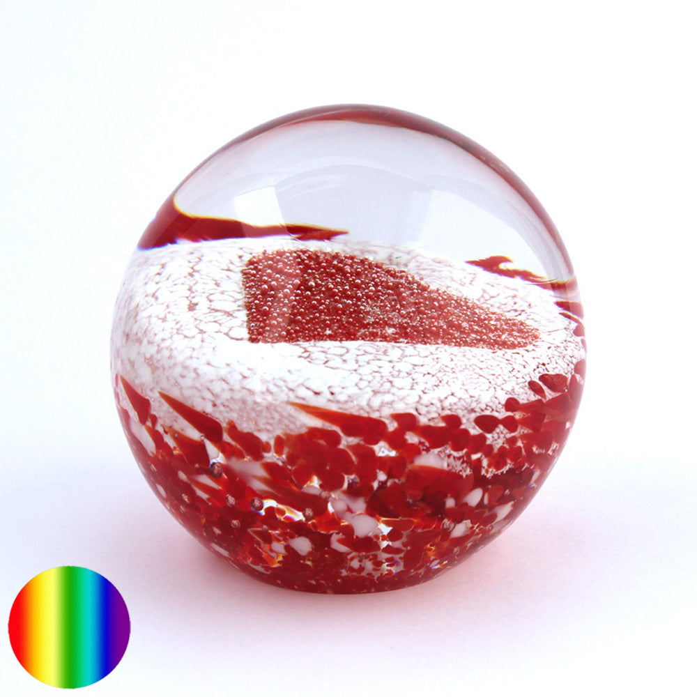 Traumkugel rotes Herz mittel