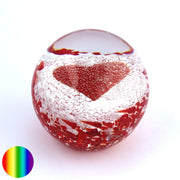 Traumkugel rotes Herz mittel