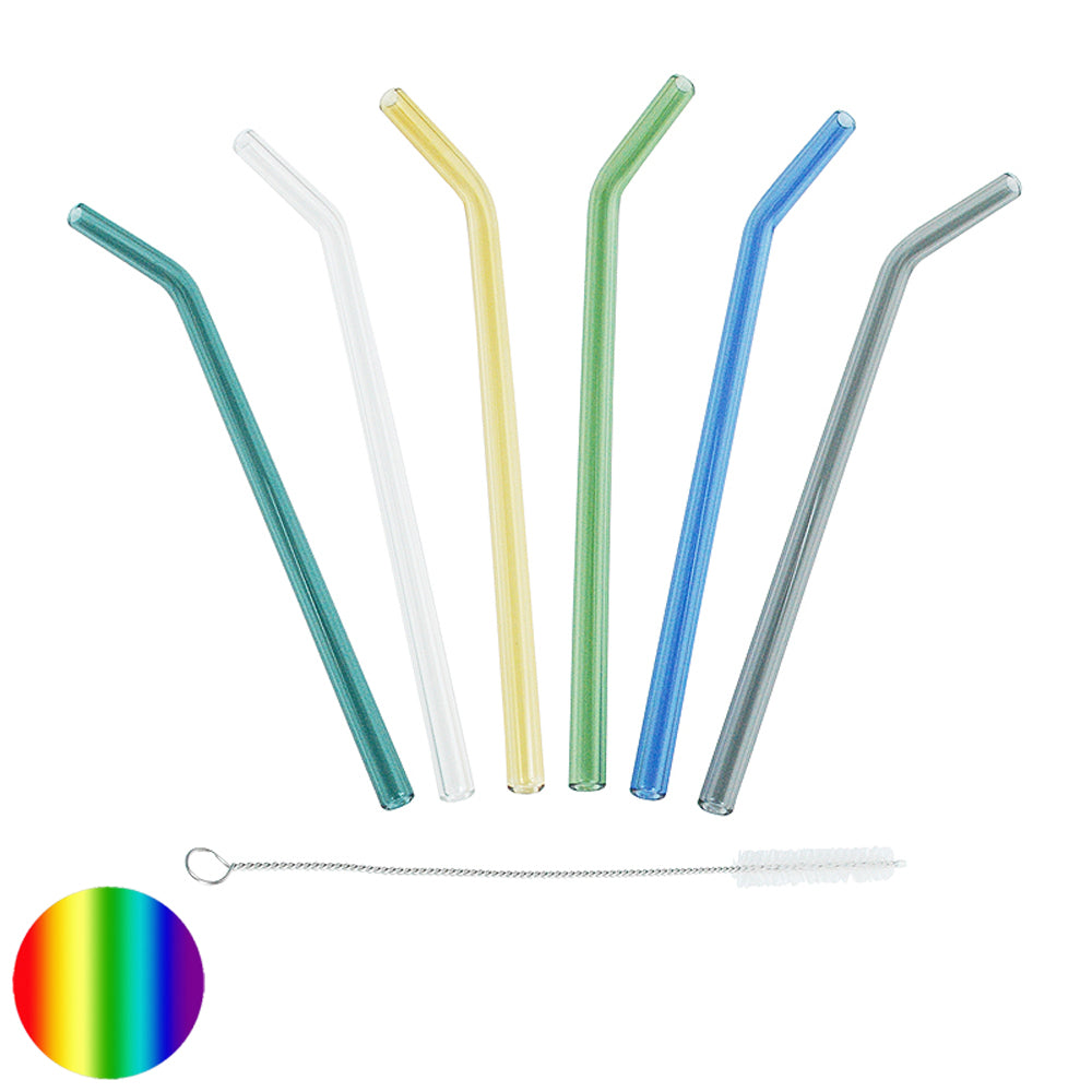 Trinkhalm Glas Set