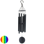 Windspiel Tonleiter schwarz