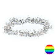 Splitter Armband Bergkristall