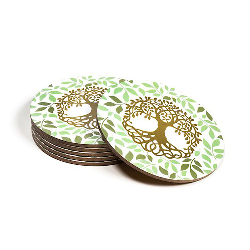 Untersetzer Baum des Lebens Holz | mit Korkboden