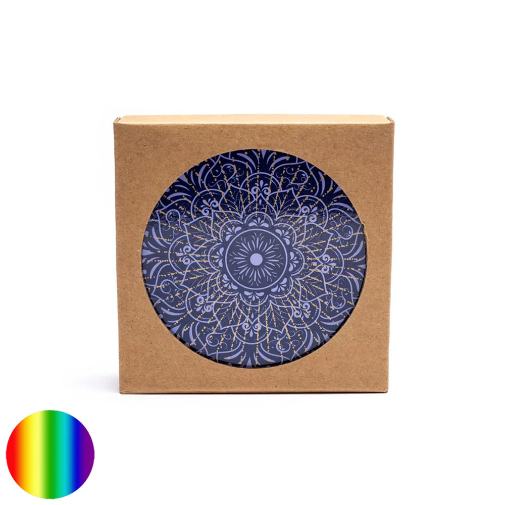 Untersetzer 6er-Set - Mandala blau