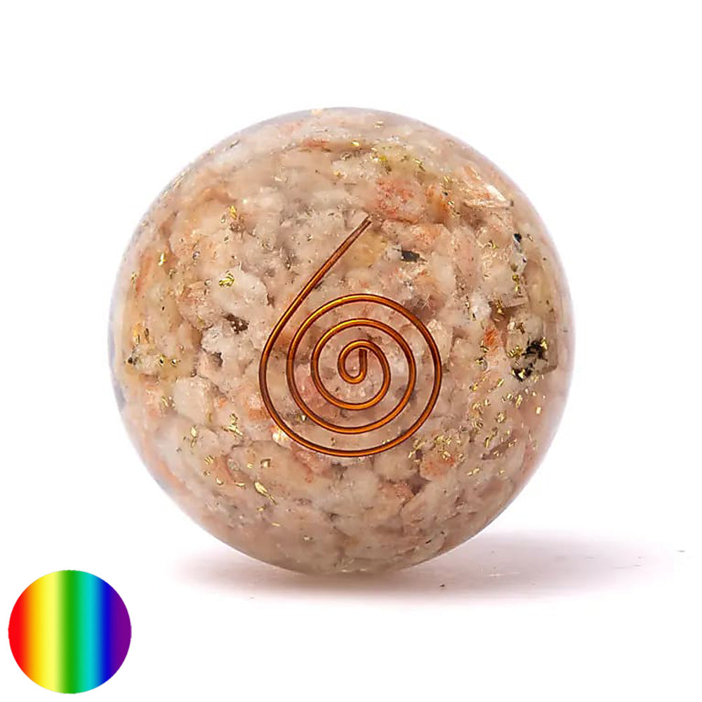 Orgon-Kugel - Sonnenstein - Sonne 70mm
