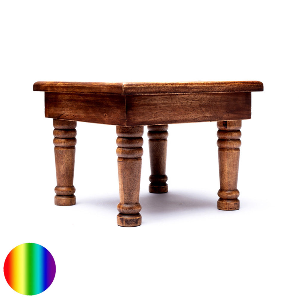 Ritual-Beistelltisch - Holz Lebensblume