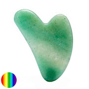 Gua Sha Massagestein Herz - Aventurin