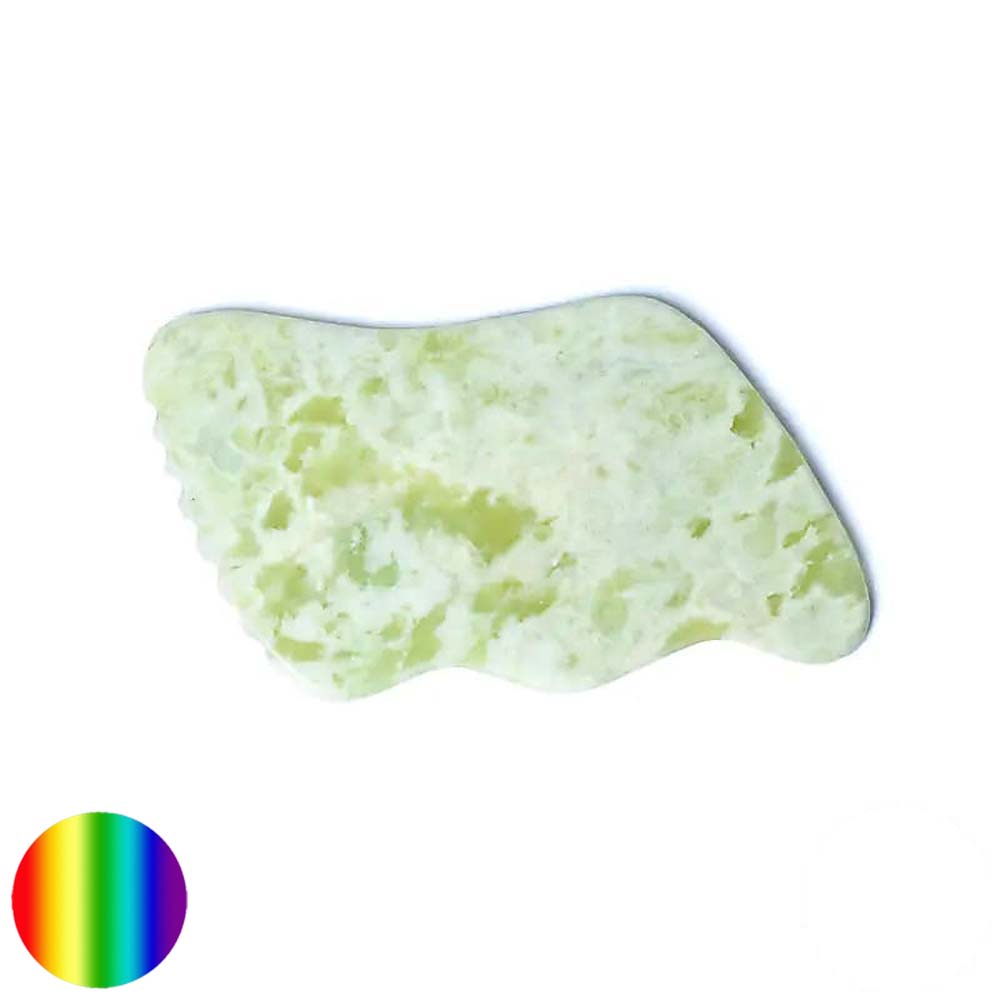 Gua Sha Massage Stein Welle - Jade
