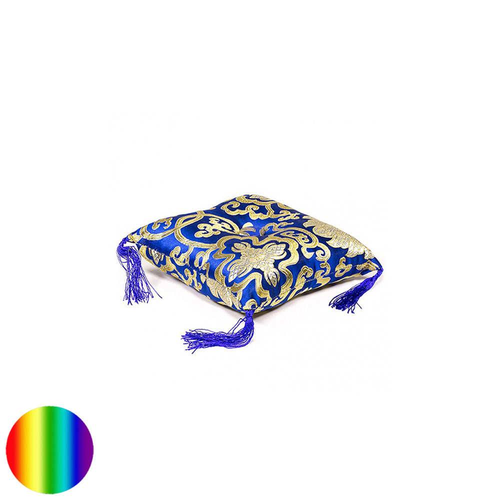 Kissen für Klangschale - blau 12 cm